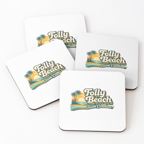 Item preview, Folly Beach South Carolina Palm Coast Sunset Charleston Atlantic Shore designed and sold by Aryabek.