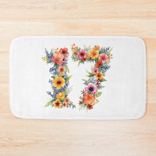Item preview, 17th birthday flowers  watercolor designed and sold by uunaa.