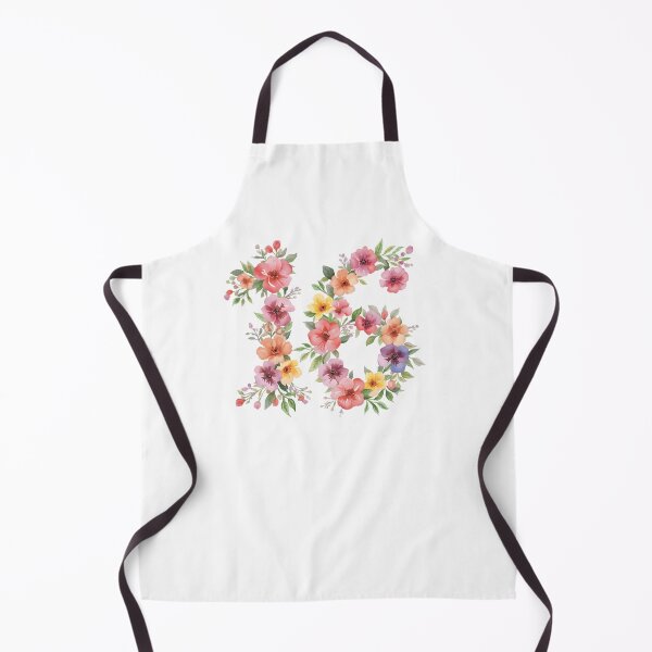 Item preview, 16th birthday flowers  watercolor designed and sold by uunaa.