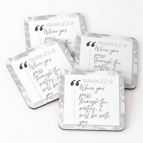 Item preview, Isaiah 32:4 bible verse promise designed and sold by immagymnast.