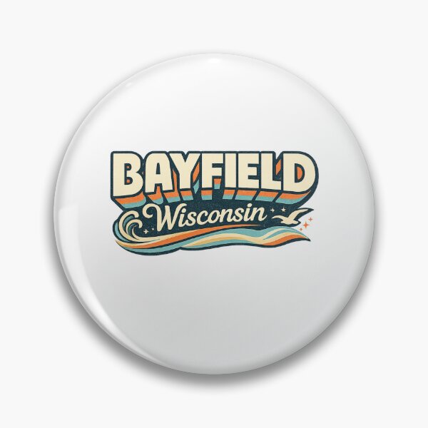 Item preview, Bayfield Wisconsin Apostle Islands Lake Superior Coastal Waves Harbor designed and sold by Aryabek.