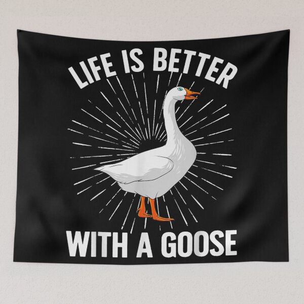 Item preview, Life Is Better With A Goose Funny Goose Lover Animal Design designed and sold by DienesAngele.