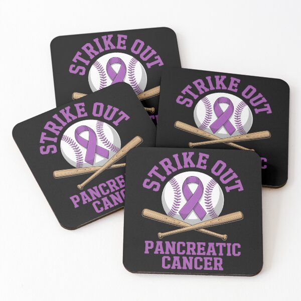 Item preview, Strike Out Pancreatic Cancer Awareness Day Warrior Baseball designed and sold by papertaless.
