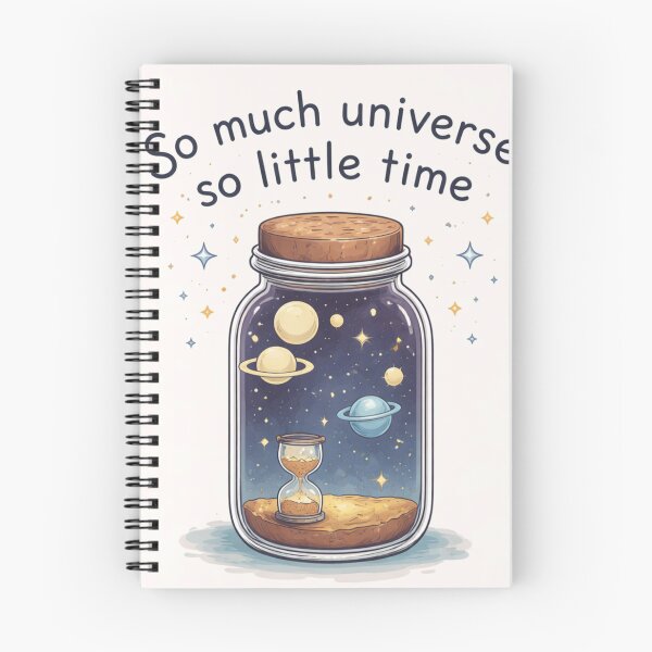 Item preview, So Much Universe So Little Time – Cosmic Jar Aesthetic Design designed and sold by RushVibeWear.
