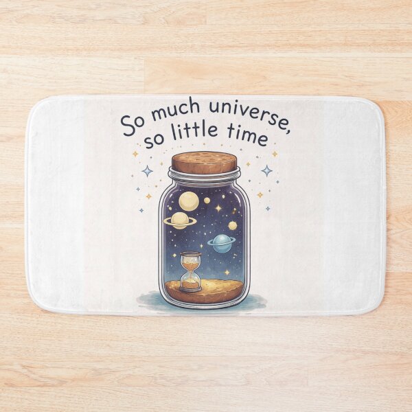 Item preview, So Much Universe So Little Time – Cosmic Jar Aesthetic Design designed and sold by RushVibeWear.