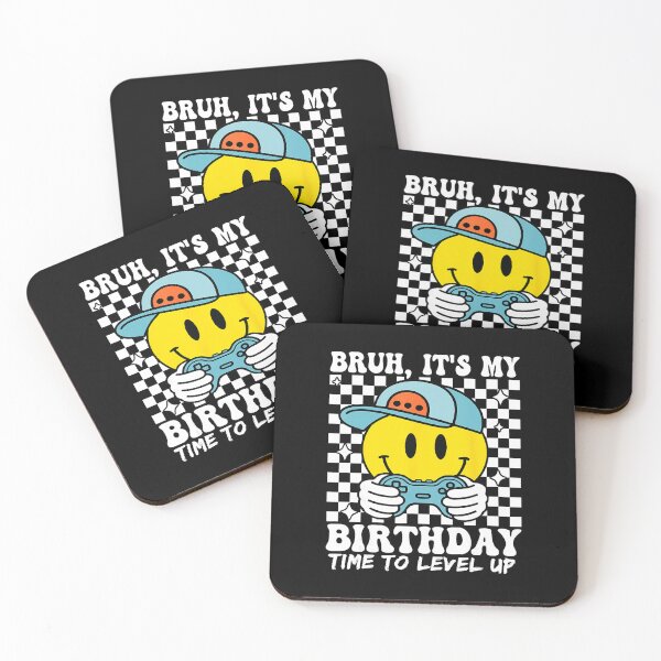 Item preview, Bruh It’s My Birthday Gamer Level Up Funny Party designed and sold by FGTV2021.