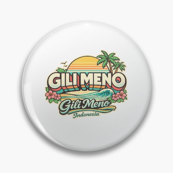 Item preview, Gili Meno Indonesia Lombok Tropical Island Sunset Palm Coast designed and sold by Aryabek.
