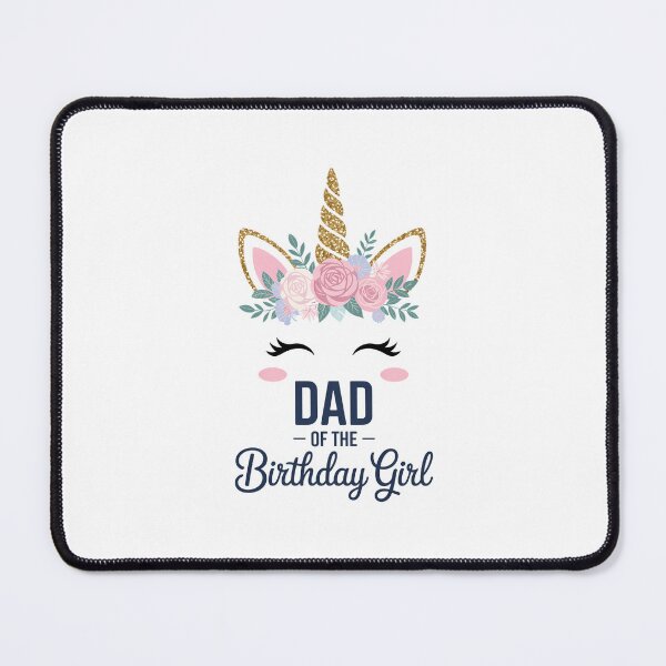Item preview, Unicorn Dad of the Birthday Girl Matching Party designed and sold by papertaless.
