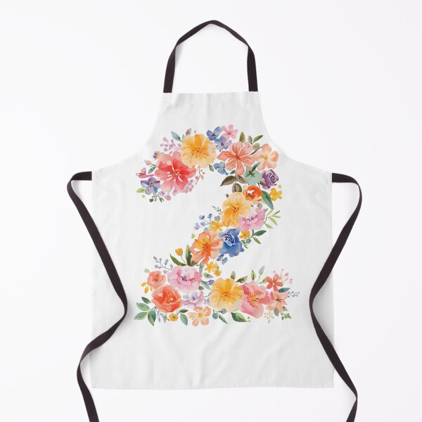 Item preview, 2nd birthday flowers watercolor designed and sold by uunaa.