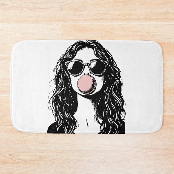Item preview, Cool Girl Blowing Bubblegum designed and sold by YV Designs & Stuff.