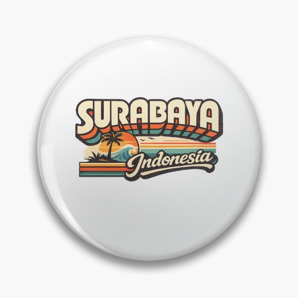 Item preview, Surabaya Indonesia East Java Coastal City Sunset Java Sea Skyline designed and sold by Aryabek.