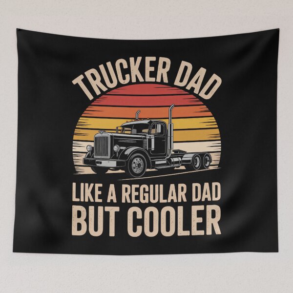 Item preview, Trucker Dad Father Day Truck Driver Dad designed and sold by papertaless.
