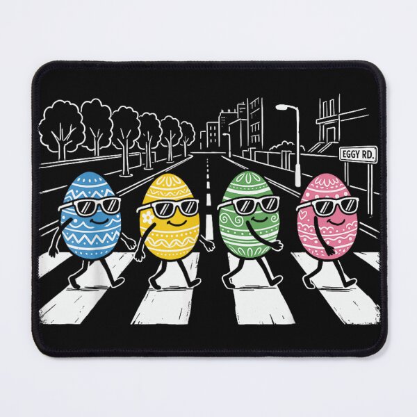 Item preview, Funny Easter Eggs Crossing Road Parody Cute Spring Design designed and sold by DienesAngele.