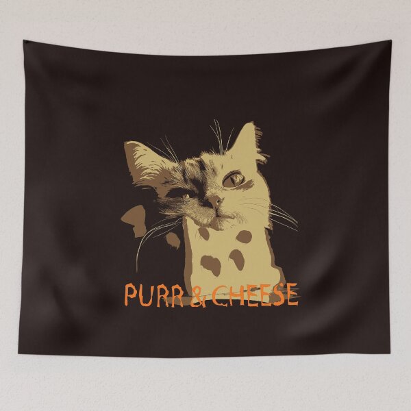 Item preview, PURR & CHEESE designed and sold by CemDigitalArt.