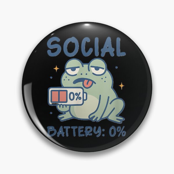 Item preview, Dead Social Battery designed and sold by JohnVBurks.