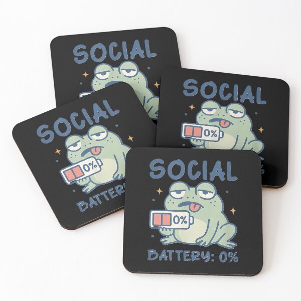 Item preview, Dead Social Battery designed and sold by JohnVBurks.