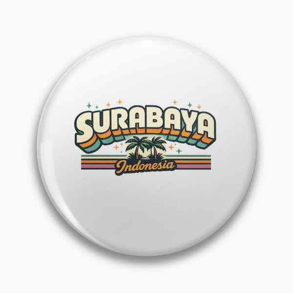 Item preview, Surabaya Indonesia East Java Tropical Coast Palm Skyline Java Island designed and sold by Aryabek.