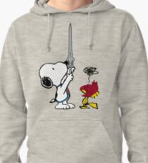 He-Dog and Battle Bird Pullover Hoodie