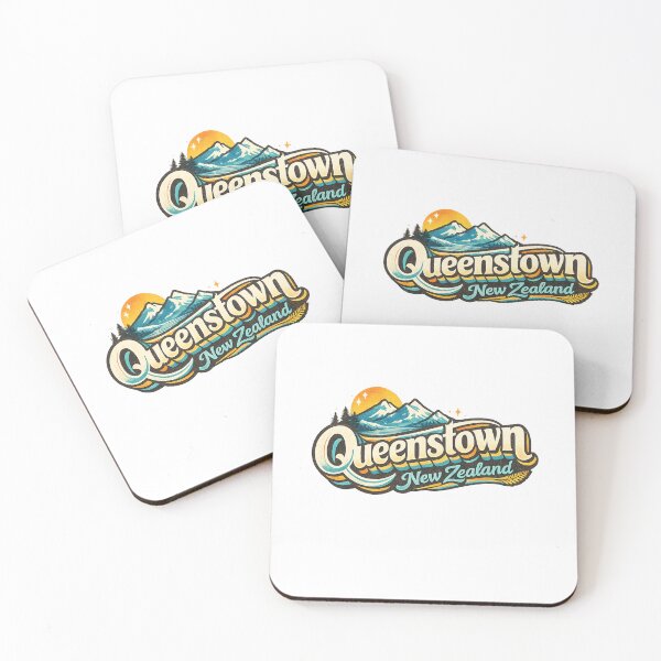 Item preview, Queenstown New Zealand Lake Wakatipu Remarkables Alpine Sunset Landscape designed and sold by Aryabek.