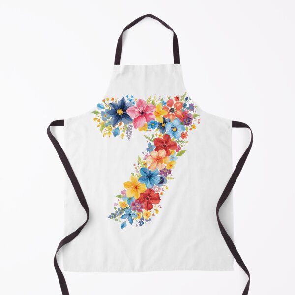 Item preview, 7th birthday flowers  watercolor designed and sold by uunaa.