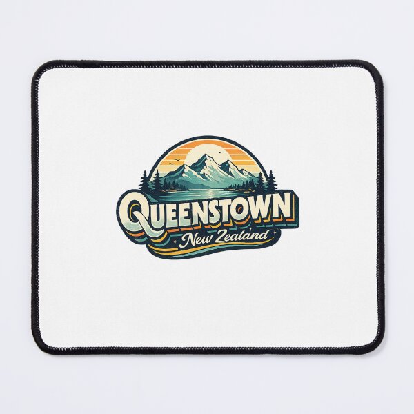 Item preview, Queenstown New Zealand Alpine Peaks Lake Wakatipu Scenic Horizon designed and sold by Aryabek.