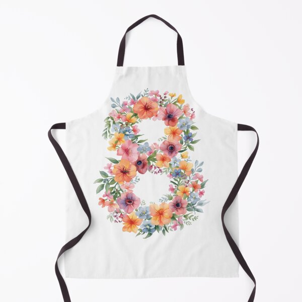 Aperçu de l'œuvre aquarelle de fleurs pour un 8e anniversaire créée et vendue par uunaa.
