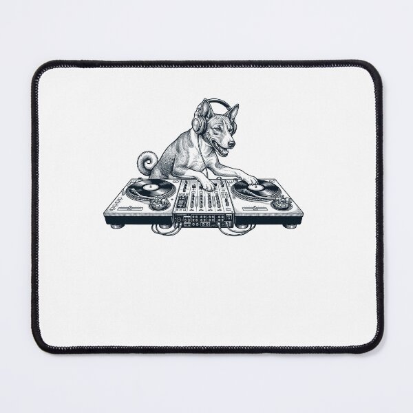 Item preview, Vintage Retro Basenji DJ Dog Mom Dad Music Lover designed and sold by TerryConnells.