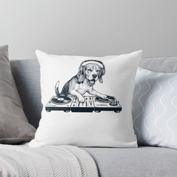 Item preview, Vintage Retro Beagle DJ Dog Mom Dad Music Lover designed and sold by TerryConnells.