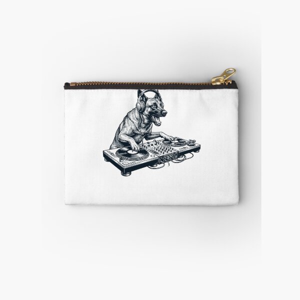 Item preview, Vintage Retro Belgian Malinois DJ Dog Mom Dad Music Lover designed and sold by TerryConnells.