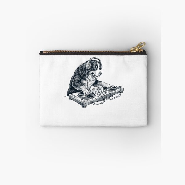 Item preview, Vintage Retro Bernese Mountain Dog DJ Dog Mom Dad Music Lover designed and sold by TerryConnells.