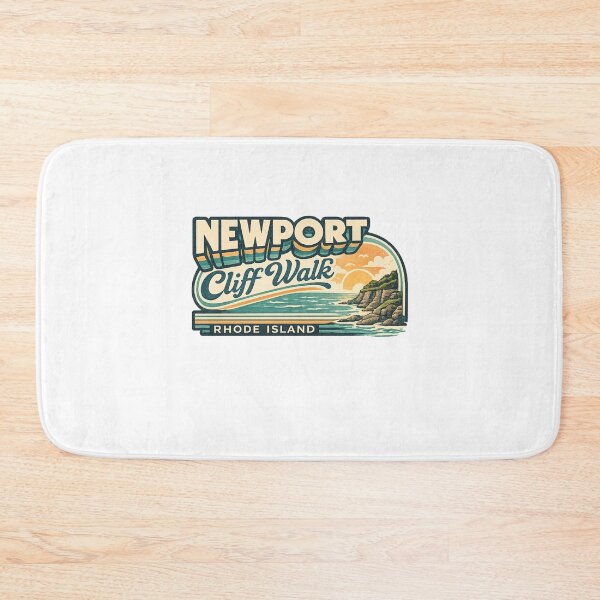 Item preview, Newport Rhode Island Cliff Walk Atlantic Coastline Ocean Bluffs Sunset designed and sold by Aryabek.