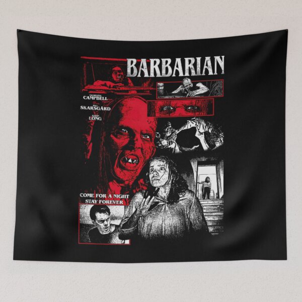 Item preview, Barbarian Movie Horror designed and sold by Siriusian369.