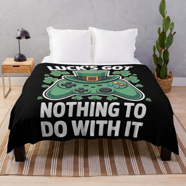 Item preview, St Patricks Day Gamer Boys Kids Gaming St Paddys Day designed and sold by Formatage.