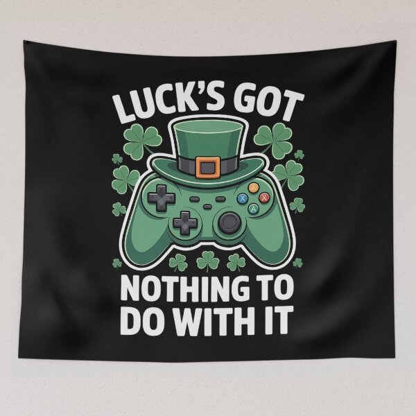 Item preview, St Patricks Day Gamer Boys Kids Gaming St Paddys Day designed and sold by Formatage.