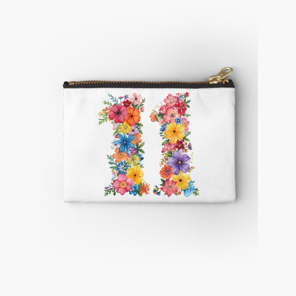 Item preview, 11th birthday flowers  watercolor designed and sold by uunaa.