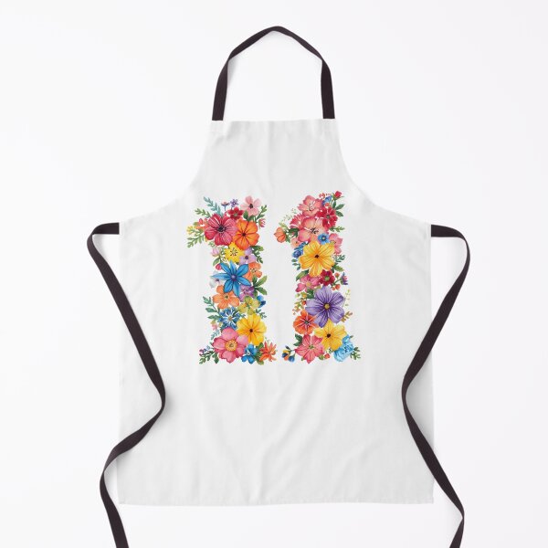 Item preview, 11th birthday flowers  watercolor designed and sold by uunaa.