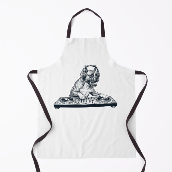 Item preview, Vintage Retro Boxer Dog DJ Dog Mom Dad Music Lover designed and sold by TerryConnells.