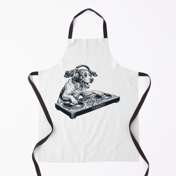 Item preview, Vintage Retro Brittany DJ Dog Mom Dad Music Lover designed and sold by TerryConnells.