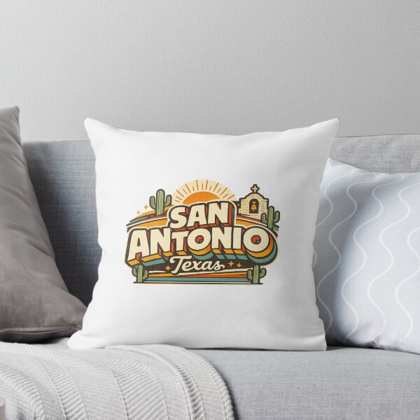 Item preview, San Antonio Texas Alamo Mission Desert Skyline Hill Country Sunset designed and sold by Aryabek.