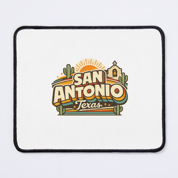 Item preview, San Antonio Texas Alamo Mission Desert Skyline Hill Country Sunset designed and sold by Aryabek.