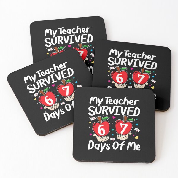Item preview, My Teacher Survived 67 Days Of Me Funny School  designed and sold by gladysenglish.