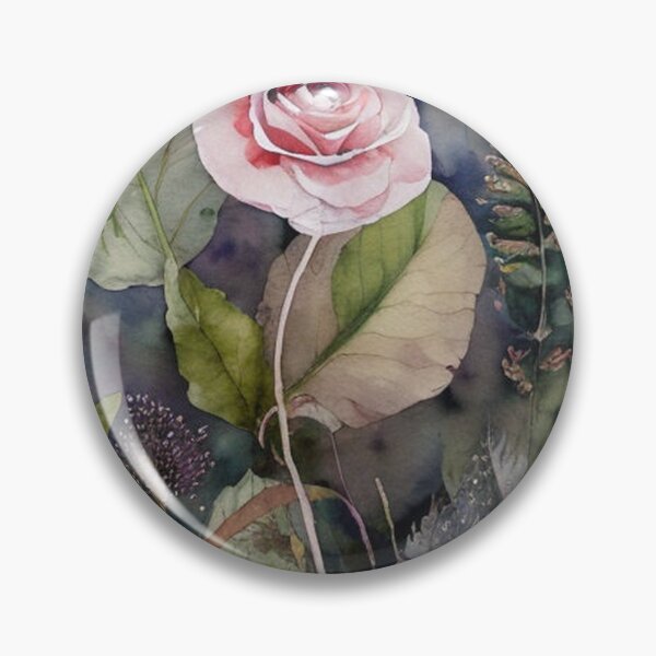 Item preview, A delicate watercolor rose bouquet in soft colors for elegant modern art lovers. designed and sold by FotoworldEdel.