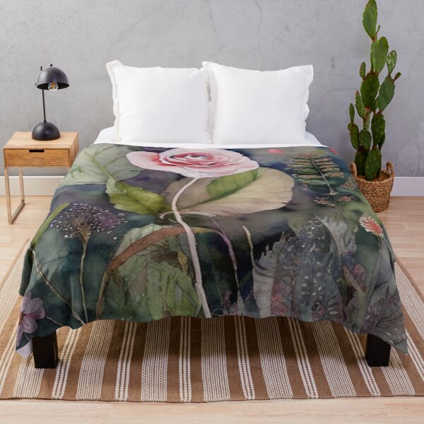 Item preview, A delicate watercolor rose bouquet in soft colors for elegant modern art lovers. designed and sold by FotoworldEdel.