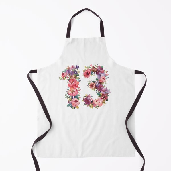 Item preview, 13th birthday flowers watercolor designed and sold by uunaa.