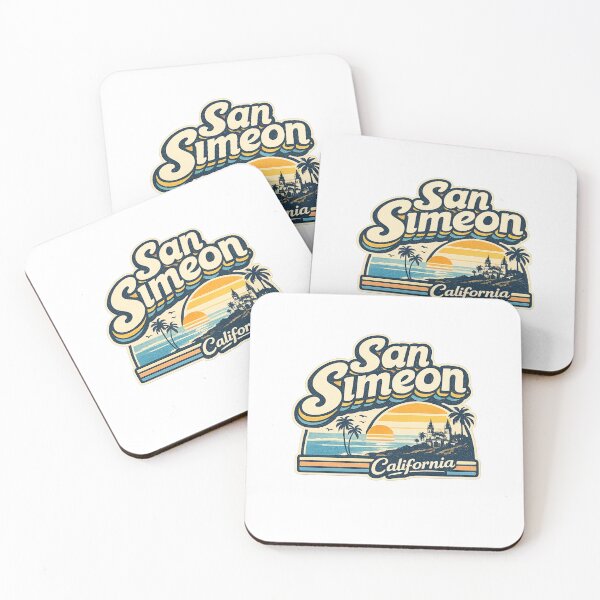 Item preview, San Simeon California Pacific Coast Hearst Castle Coastal Landscape designed and sold by Aryabek.