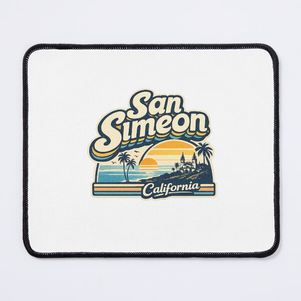 Item preview, San Simeon California Pacific Coast Hearst Castle Coastal Landscape designed and sold by Aryabek.