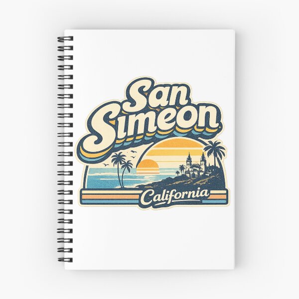 Item preview, San Simeon California Pacific Coast Hearst Castle Coastal Landscape designed and sold by Aryabek.
