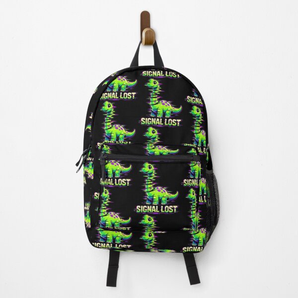 Artikelvorschau, Glitch Brachiosaurus Signal Lost Vaporwave Art entworfen und verkauft von SplashTastic.
