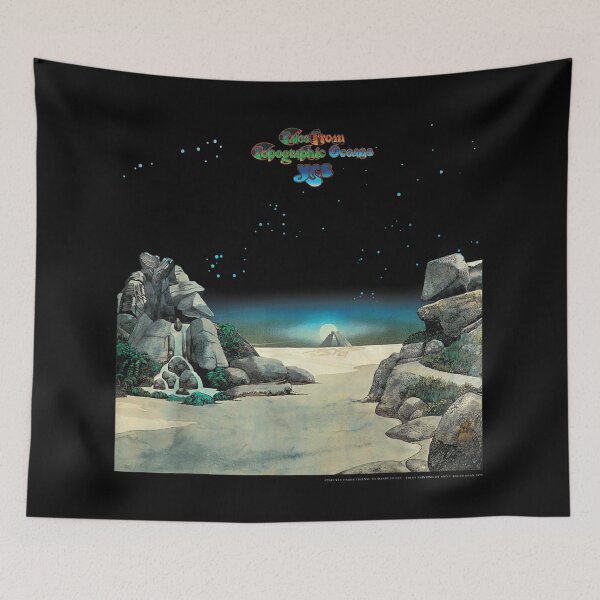 Item preview, Yes Tales From Topographic Oceans Vintage Album Art Prog Rock Design designed and sold by WilliaMaler.