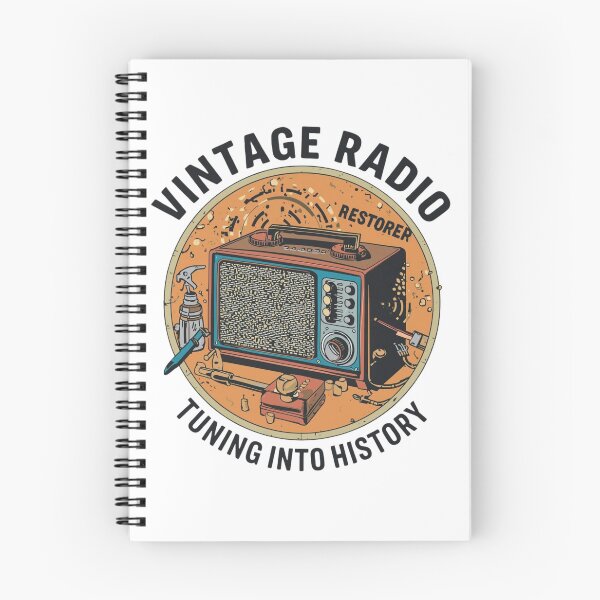 Item preview, Vintage Radio Restorer – Analog Sound Society designed and sold by KapiPrint.